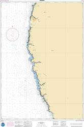 NOAA Nautical Chart 18626: Elk to Fort Bragg; Fort Bragg and Nayo Anchorage; Elk